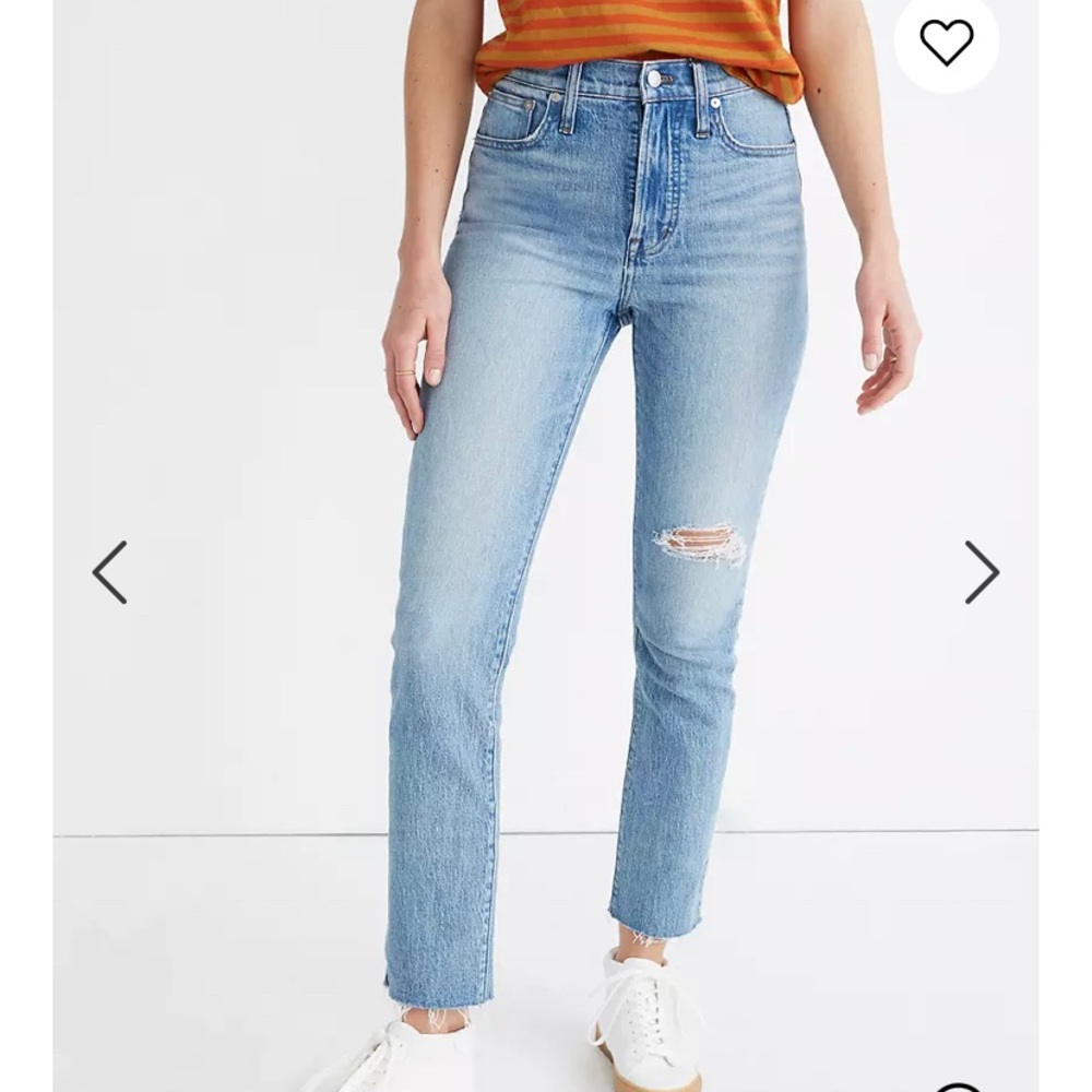Madewell Perfrct Vintage light wash jeans